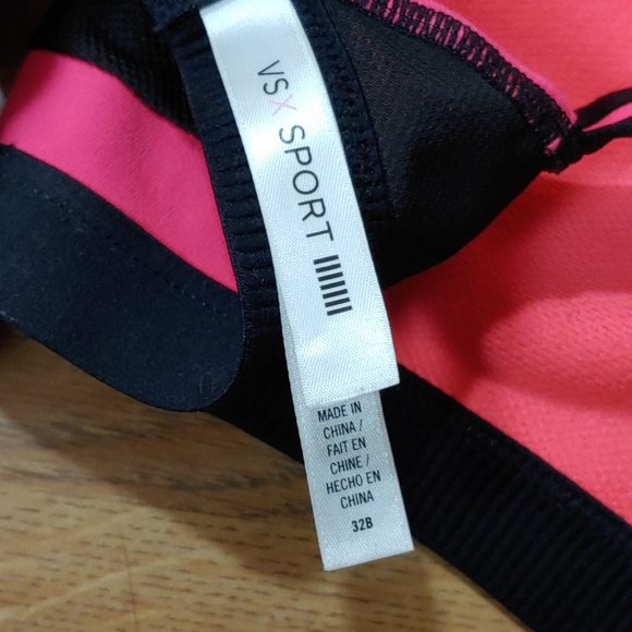 Victoria's Secret Neon Red Incredible Sport Bra 32B NWOT - Picture 9 of 9